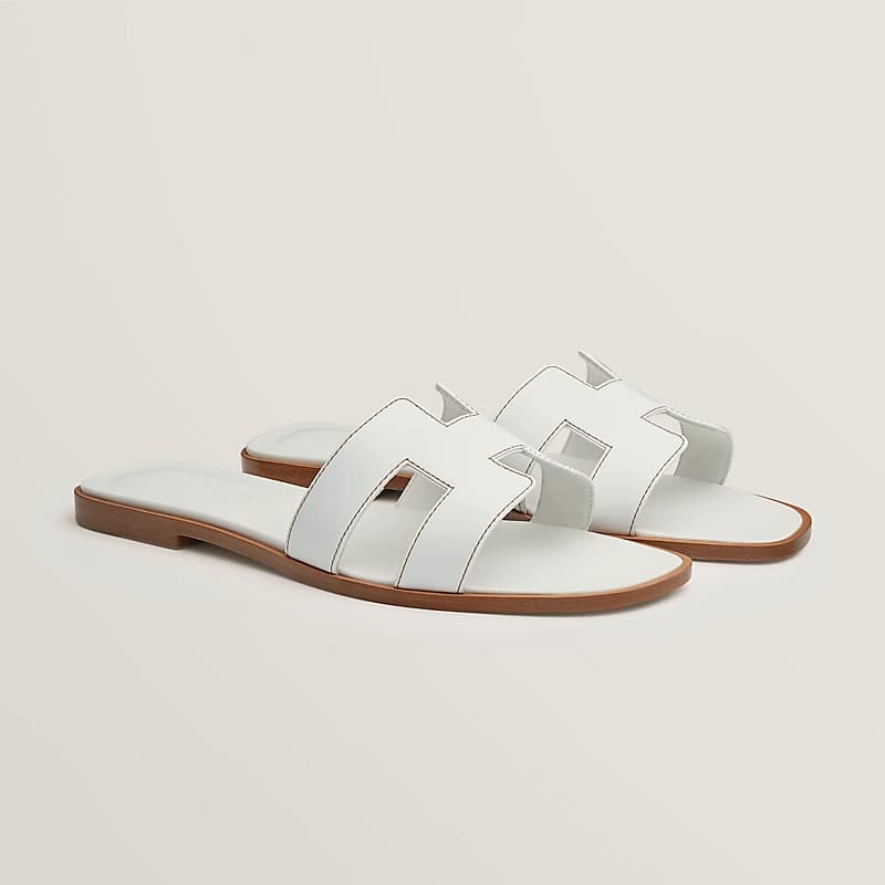 Sandale Hermès Oran – Blanc