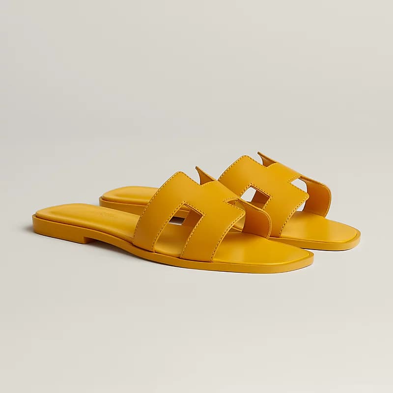 Sandale Hermès Oran – Jaune Topaze
