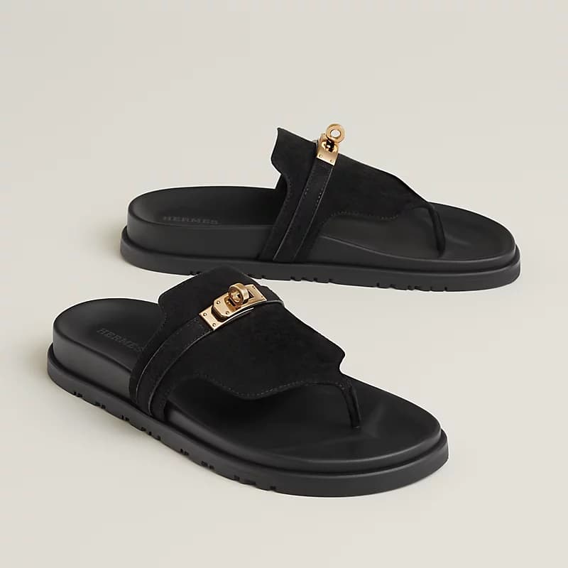 Sandale Hermès Empire – Noir
